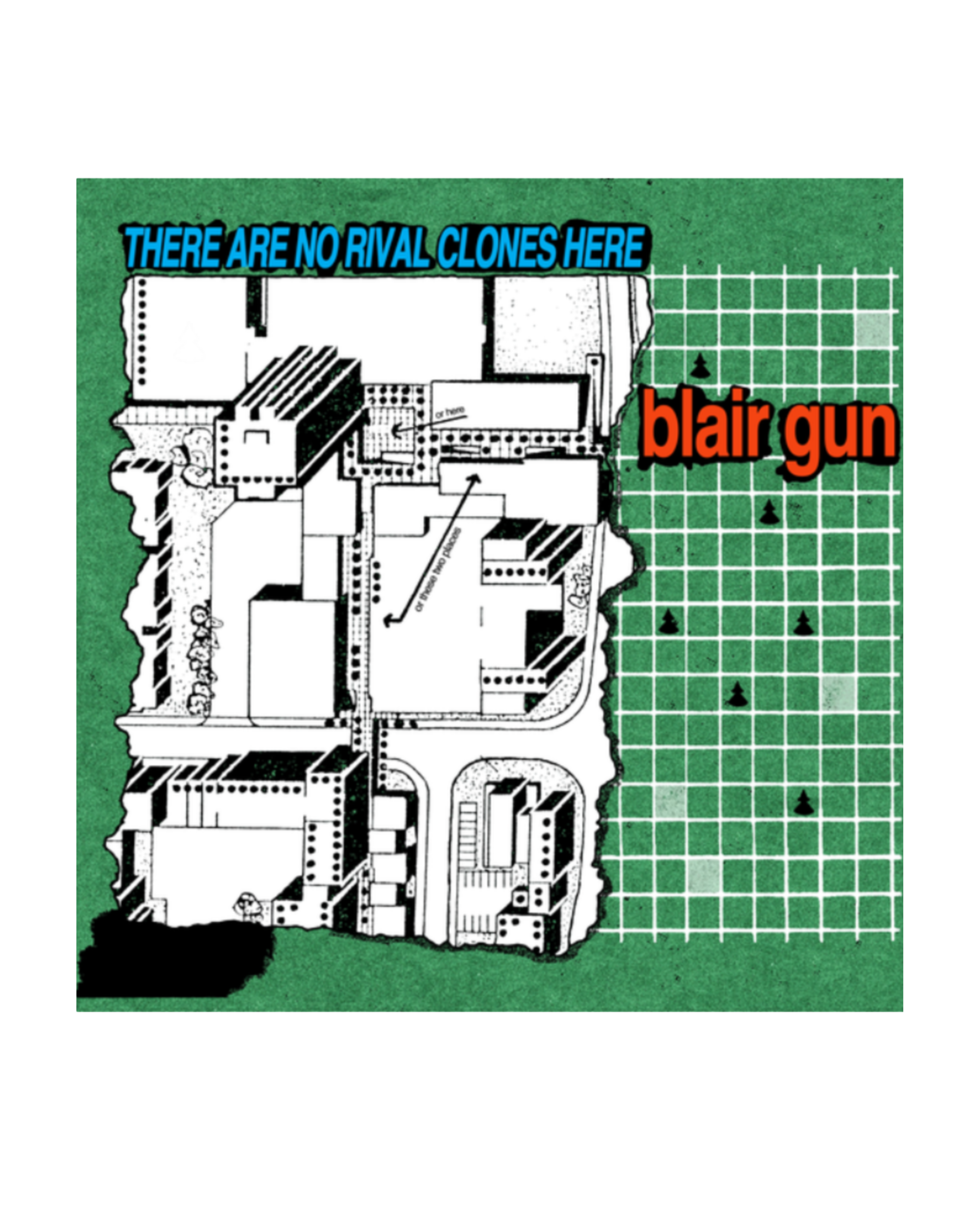 Blair Gun - There Are No Rival Clones Here (Citrus Eco-Mix Vinyl)